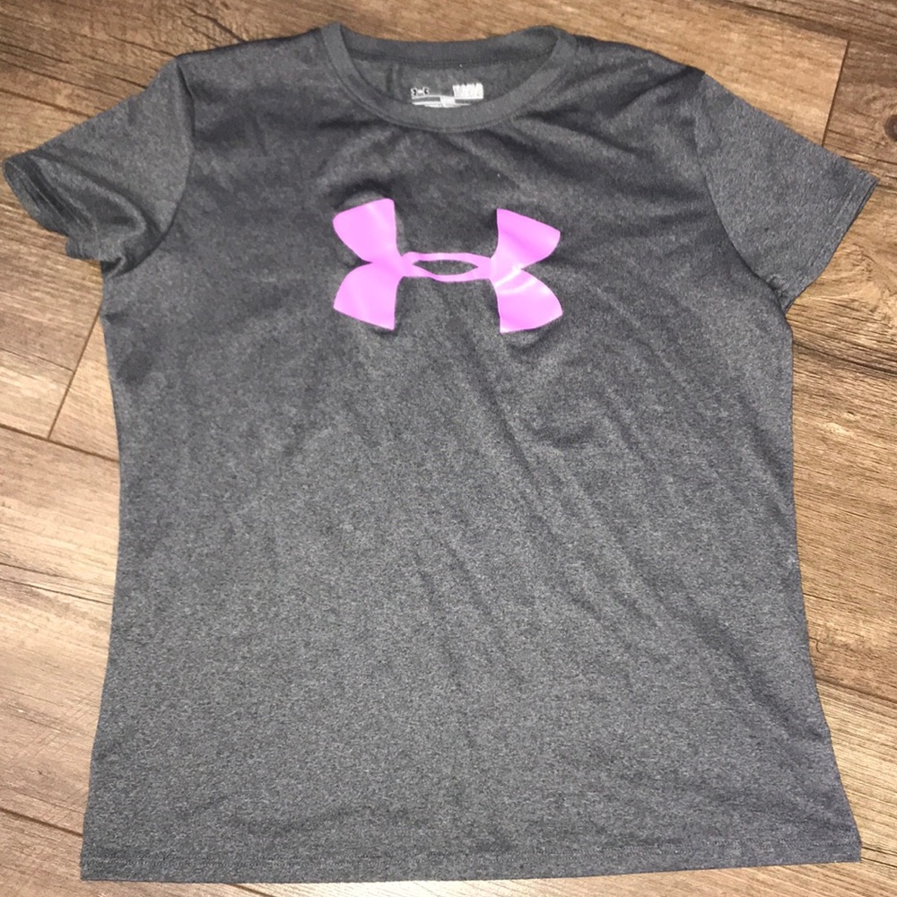 girls under armour t shirt